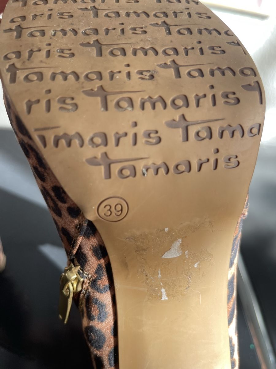 Tamaris Scarpe da donna: Stiefeletten Tamaris Leopardenlook – Usato da Muri b. Bern venduto da Lebua2018 4