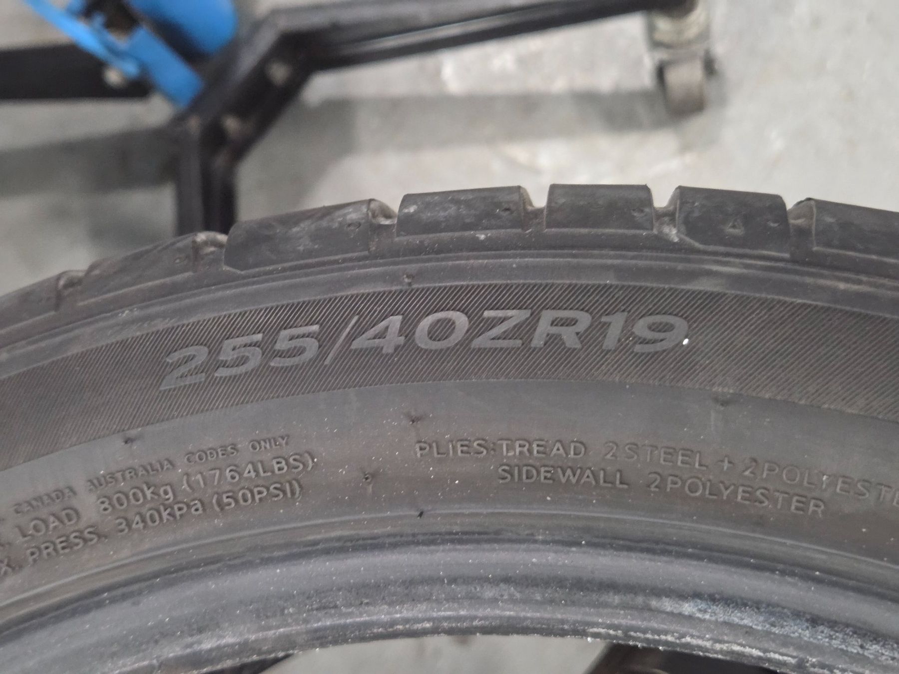 Pneumatici & Ruote complete: 255 / 40 ZR 19  Hankook – Usato da Fischbach-Göslikon venduto da Emanuel.Bardhi 5