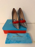 JEAN MICHEL CAZABAT Leder Pumps Gr. 38 Schlangenleder-Optik