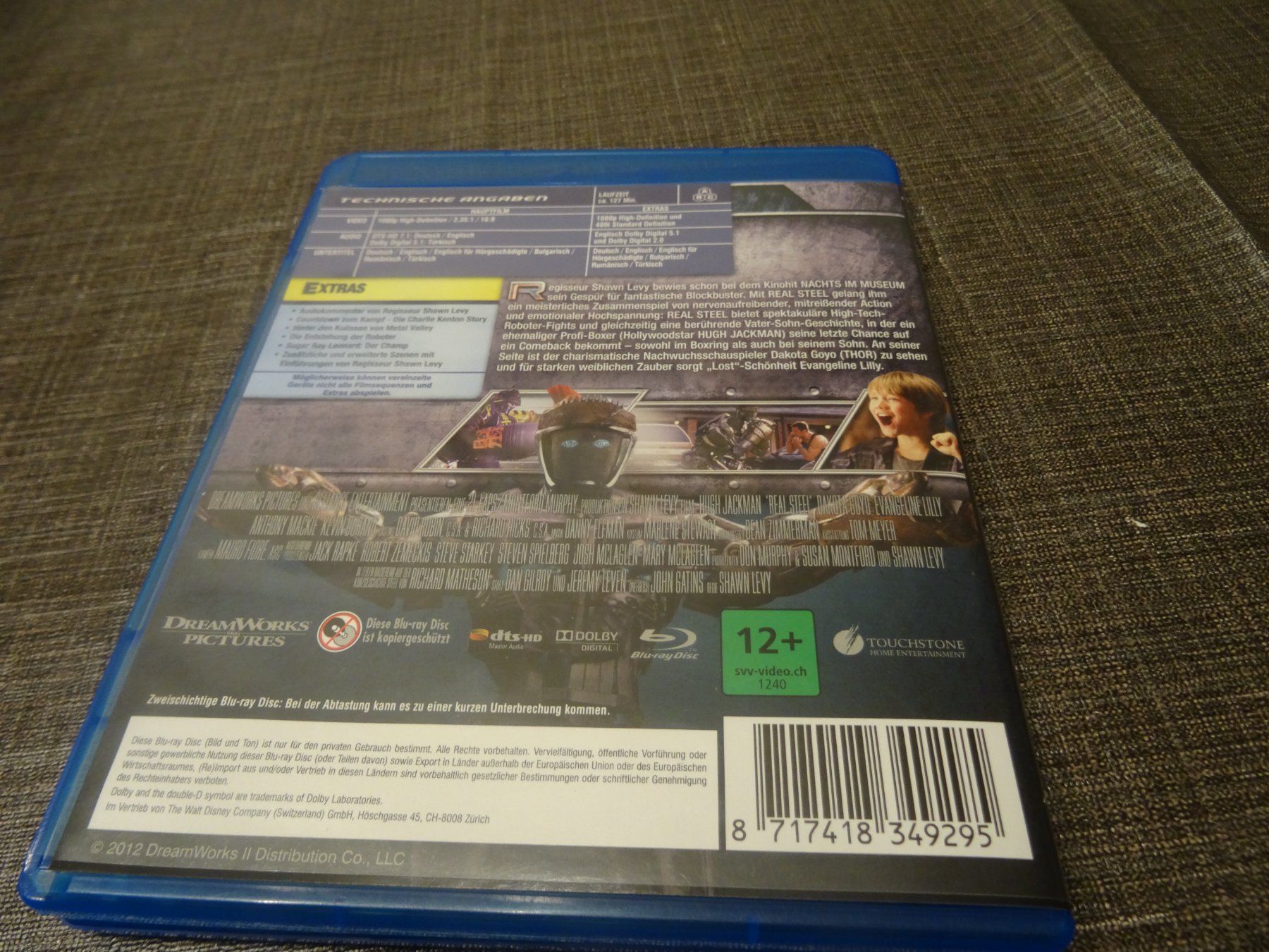 Tutti i DVDs: Real Steel BLU-RAY – Usato da Olten venduto da Disc-Verkauf 2