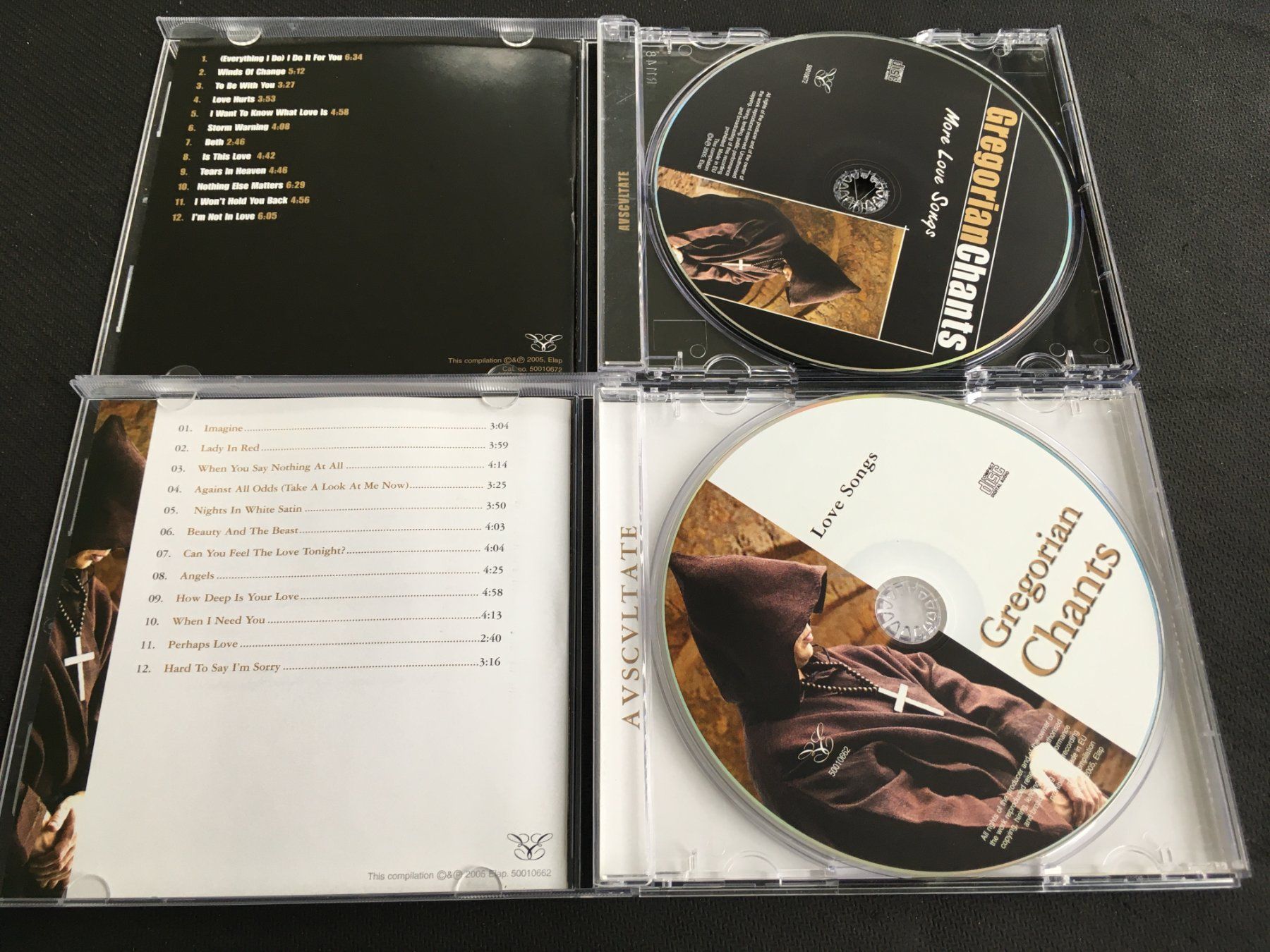 CD: Gregorian Chants - Love Songs -CD- 2cd – Usato da St.Gallen venduto da MedienJoe 3