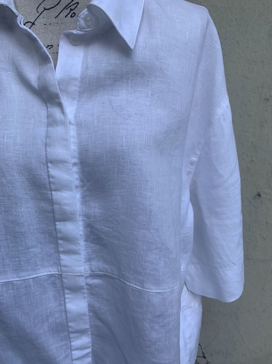 Opus Blusen: Splendide chemisier OPUS 100%lin coupe moderne t.40 – Neu (gemäss Beschreibung) aus Martigny von only__you 6