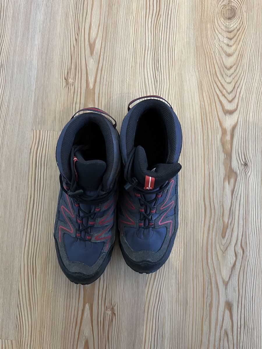 Salomon Scarpe per ragazzi: Salomon Wanderschuhe / Trekkingschuhe Grösse 37 1/3 – Nuovo (secondo la descrizione) da Eschenbach SG venduto da Astoria2333 1