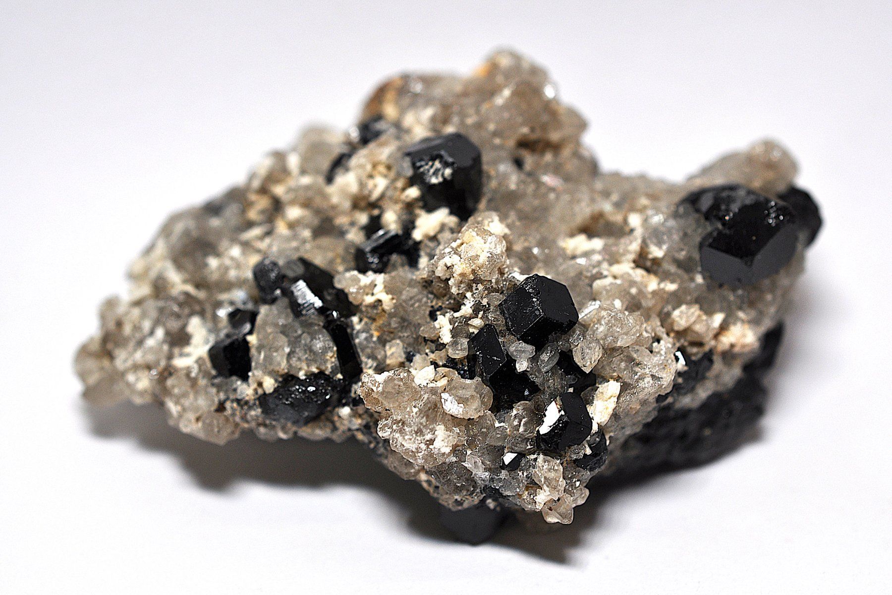 Mineralien & Heilsteine: Turmalin auf Bergkristall aus Namibia – Neu (gemäss Beschreibung) aus Grabs von Fadenquarz 3