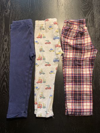 3 Pyjamahosen Gr. 98 – Smile & C&A