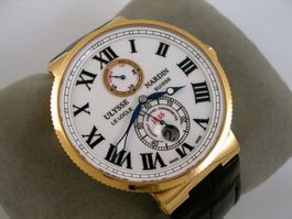 ULYSSE NARDIN MAXI MARINE 18K CHRONOMETER 266-67 AUTOMATIK