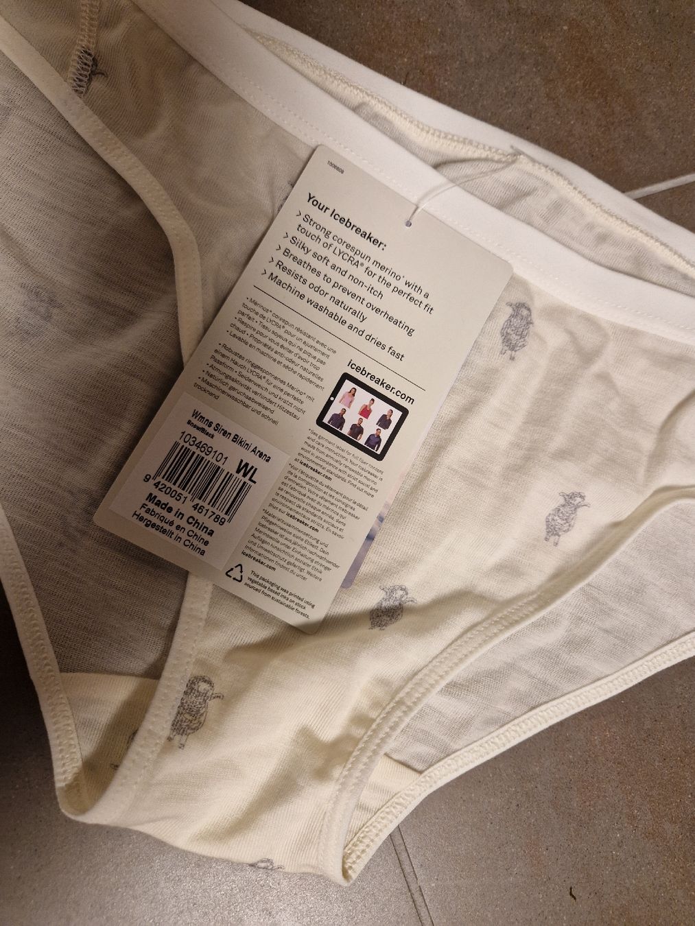 Icebreaker Altra biancheria intima: Icebeaker Siren Unterhose L NEU – Nuovo (secondo la descrizione) da Lichtensteig venduto da Cocabana_16 1