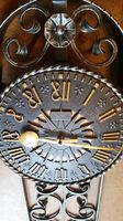 Wanduhr Schmiedeeisen, Marke heibi