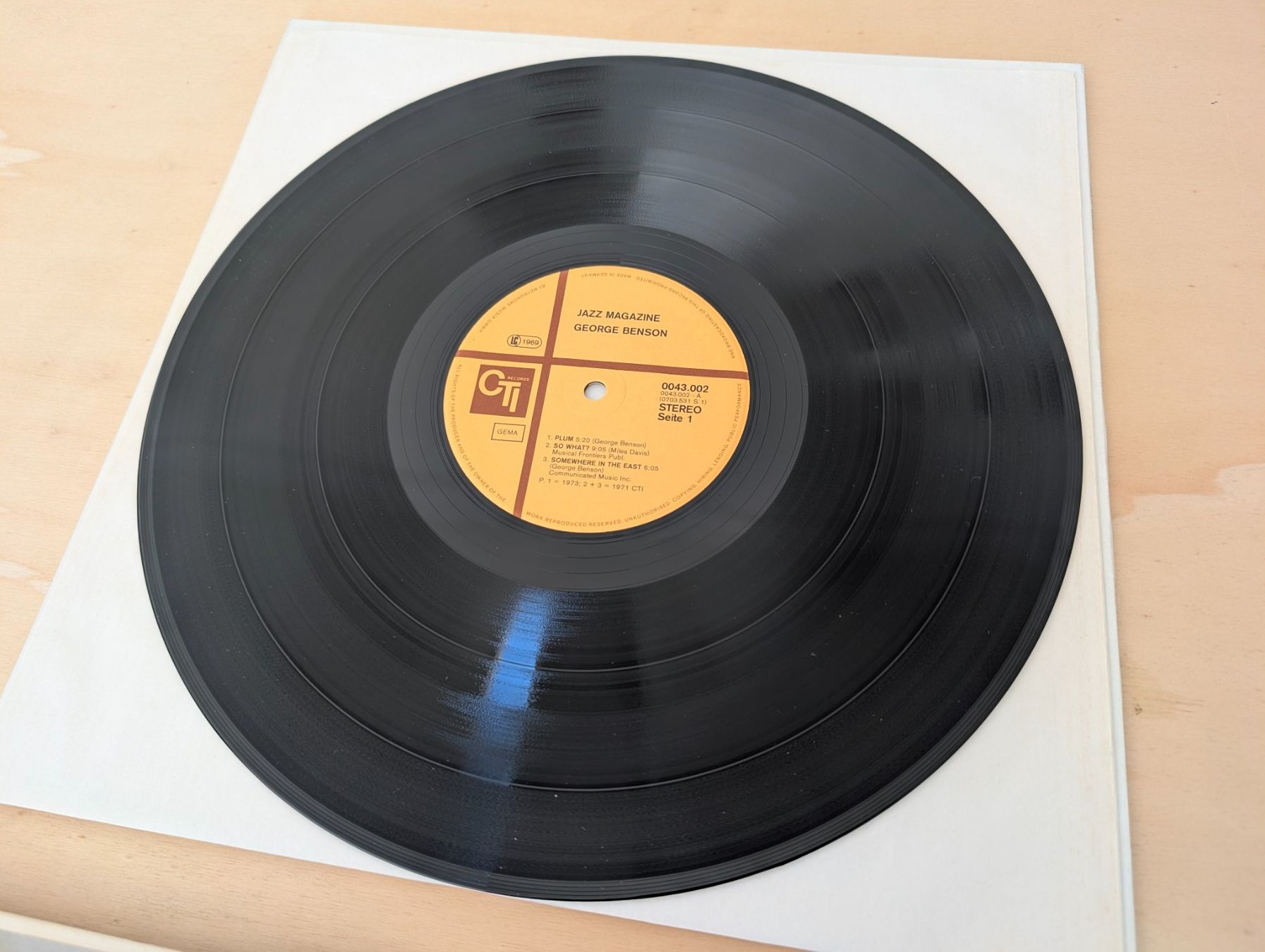 Dischi in vinile: 2 x George Benson – Usato da Ebikon venduto da kisuM 4