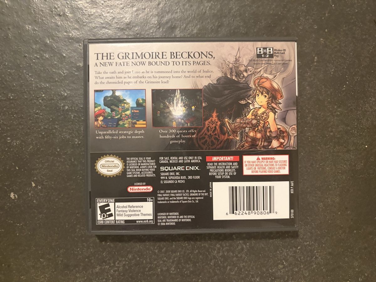Sony Giochi: Final Fantasy Tactics A2 US Version – Usato da Susch venduto da Ascaso 1