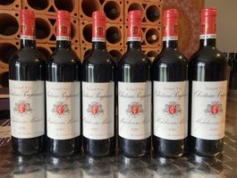 6 Fl. Château Poujeaux, Moulis, Bordeaux, 2010
