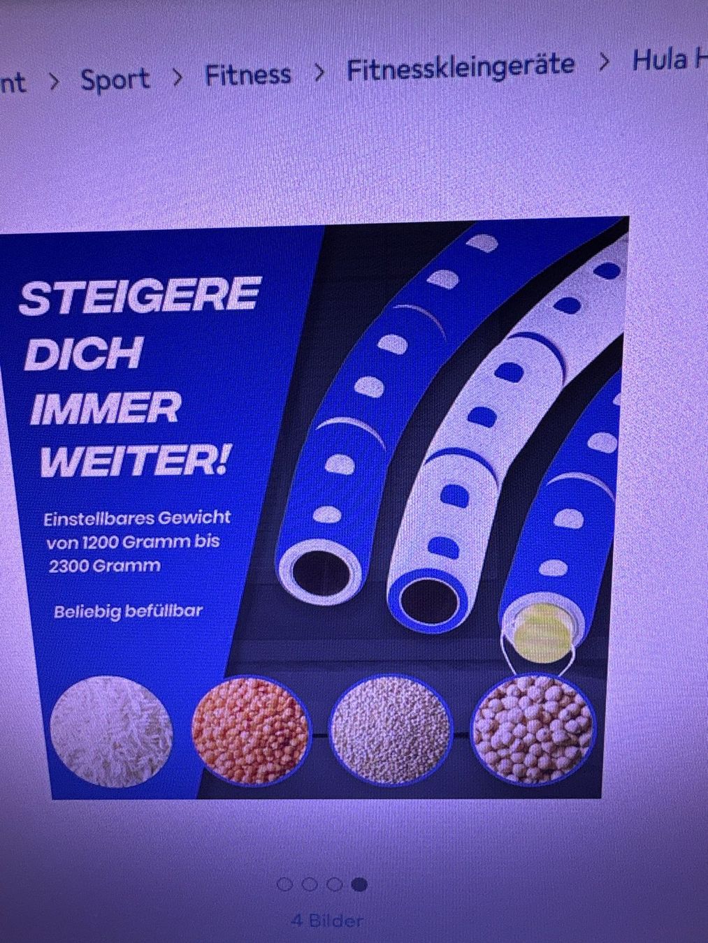 Hometrainer: Hula Hopp Reifen – Nuovo e nell'imballaggio originale da St. Gallen venduto da Adwen 2