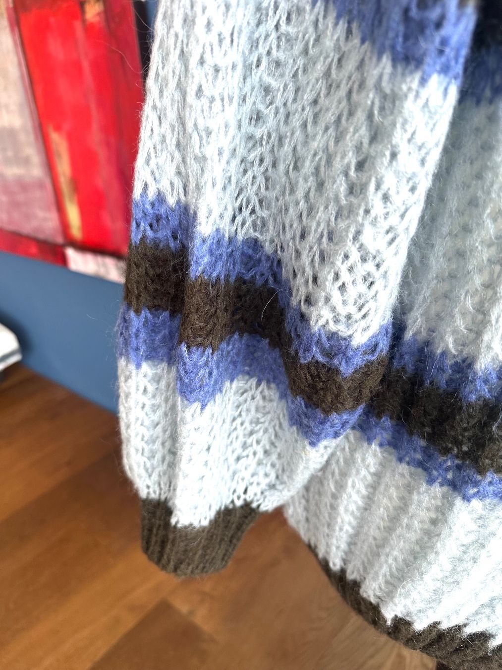 Giacche: Jacke Noella, braun, blau und hellblau – Usato da Oberrieden venduto da Moraira14 2