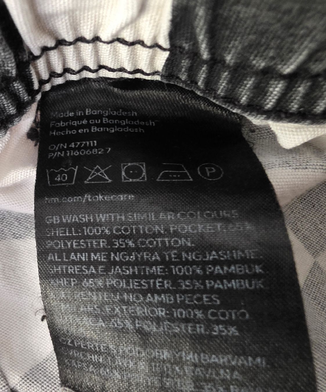 H&M Pantaloni: H&M Shorts Karomuster Grösse XL gebraucht – Usato da Zell LU venduto da claro62 4