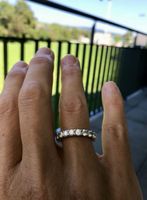 Alliance Ring Weissgold 750 mit Diamanten 2.52 ct.