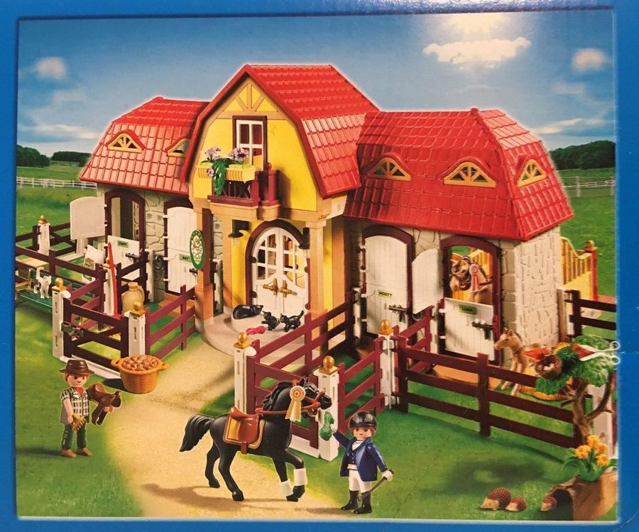 Playmobil discount der große Reiterhof 5221 und noch mehr