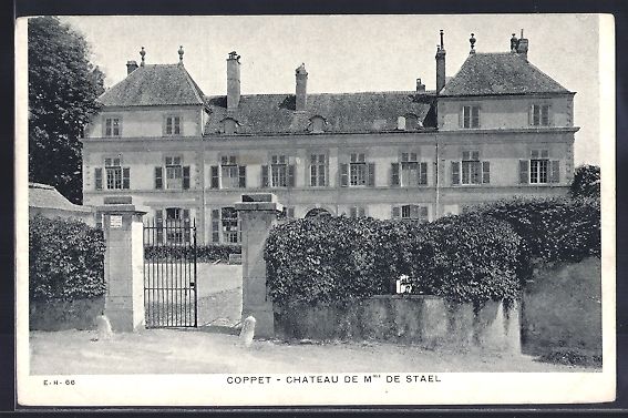 Cartoline postali: AK Coppet, Chateau de Mme. de Stael – Usato da Berlin venduto da bartko-reher