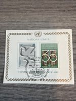 Briefmarken UNO 35. Jahrestag Ersttag 26-6-80 Neu