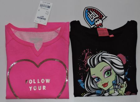 💞 NEUF 💞 2X  Sweat-Shirts T:  104/110