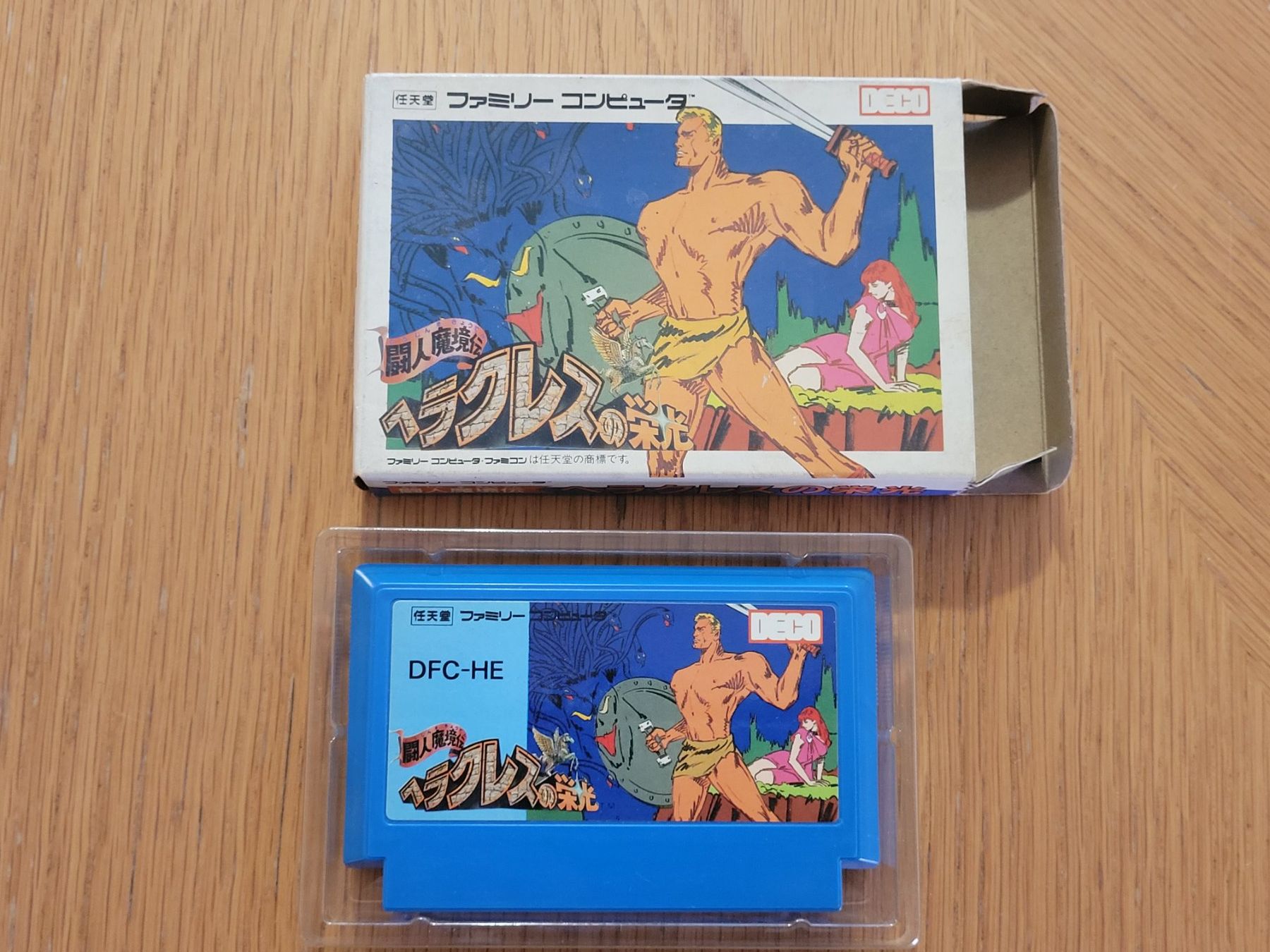 Nintendo Giochi: Herakles no Eikou Famicom NES OVP Japan – Usato da Münchenstein venduto da danytlaw 2