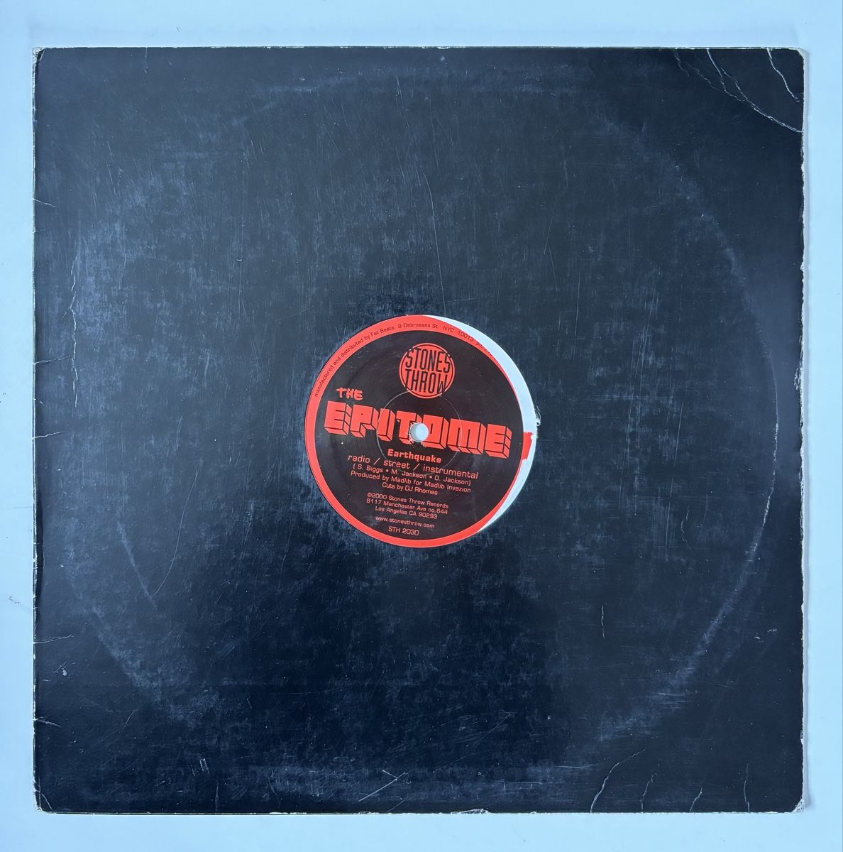 Dischi in vinile: The Epitome - Maximum Adrenaline 12" VG+/VG+ Madlib – Usato da Neuchâtel venduto da Deivid2 3