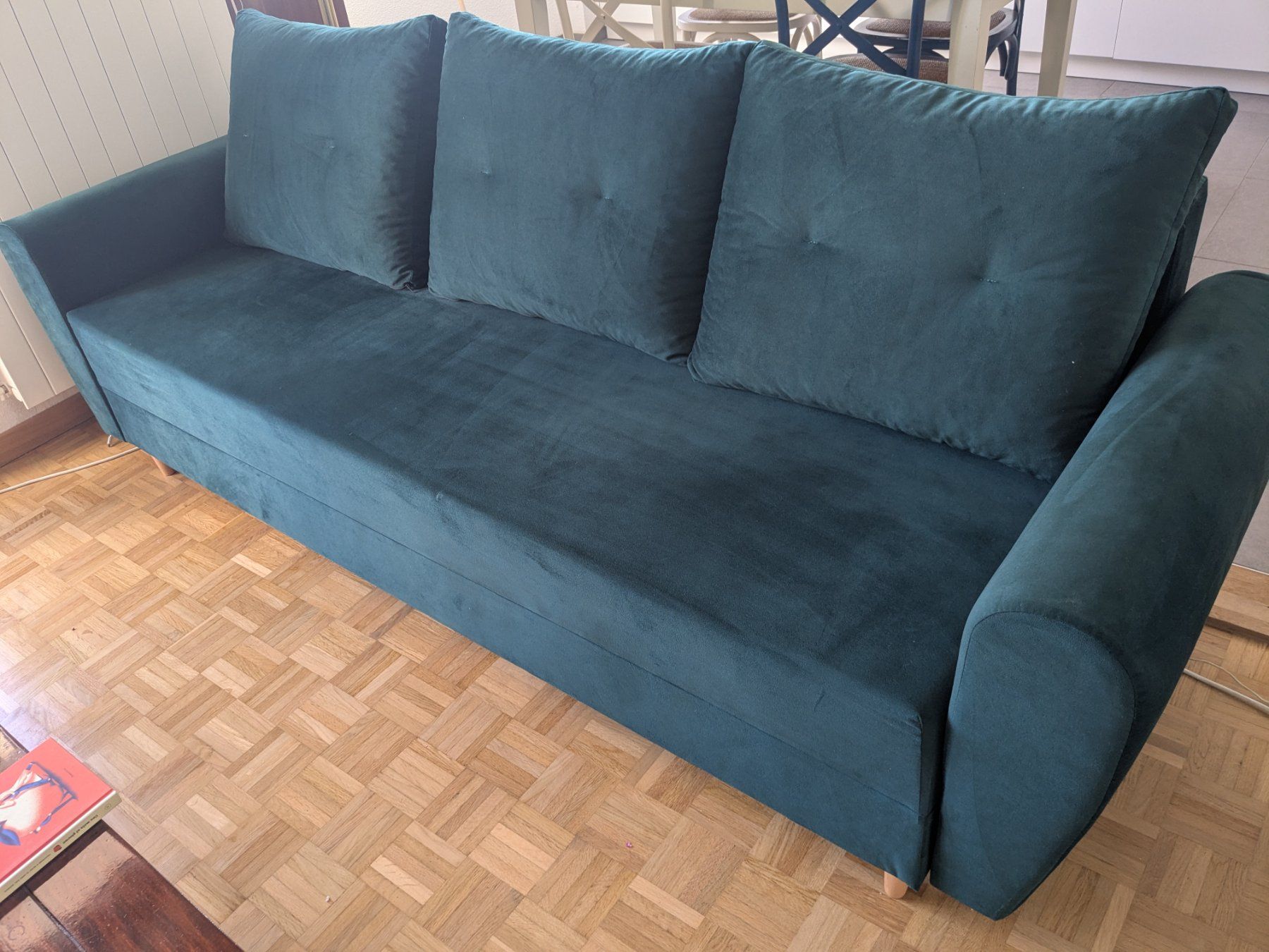 Sofas: canapé en velours vert – Gebraucht aus Lausanne von sta_j99j