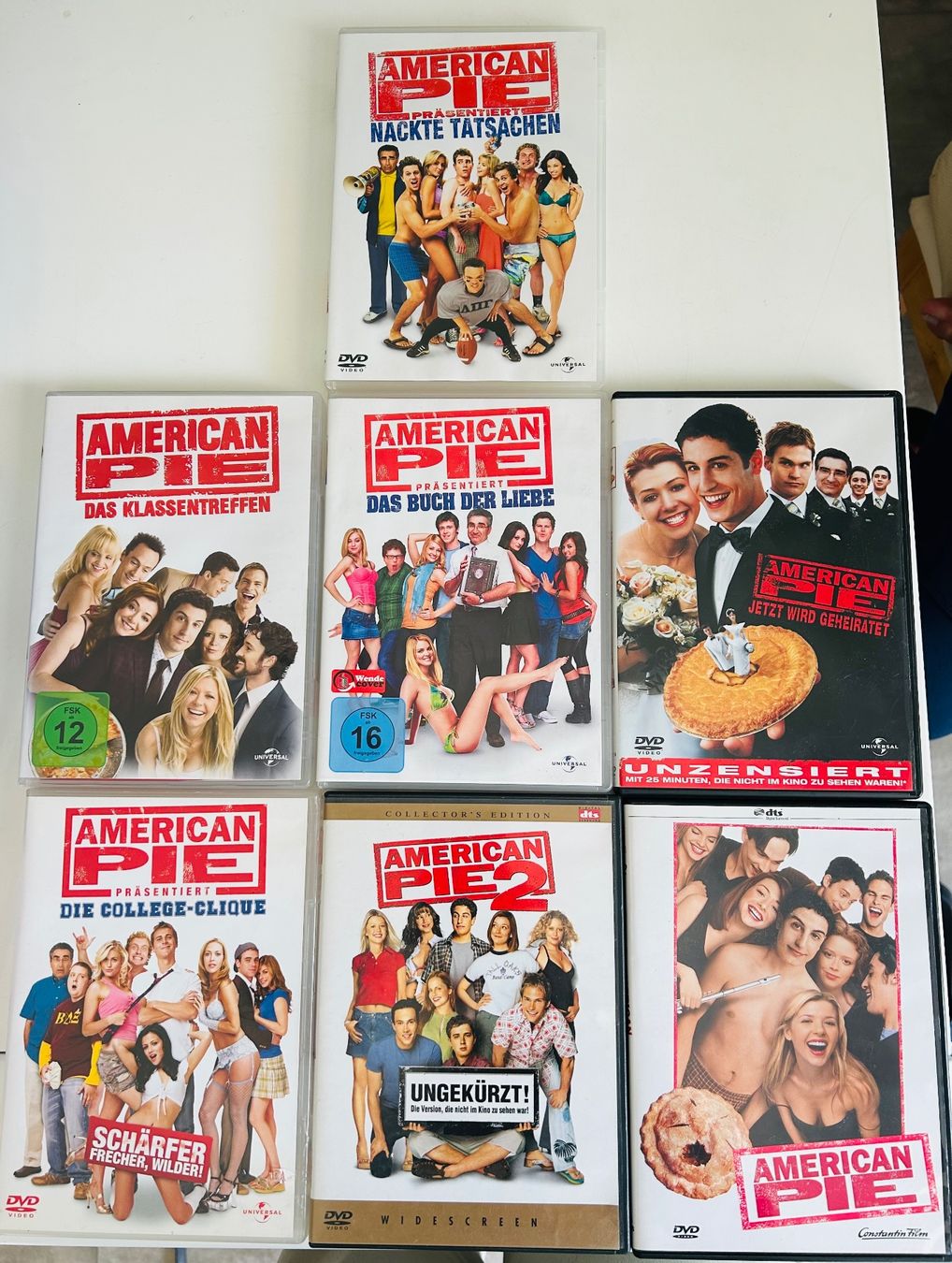 Tous les DVDs: American Pie DVD Sammlung – D'occasion à Arni AG par baechtigera