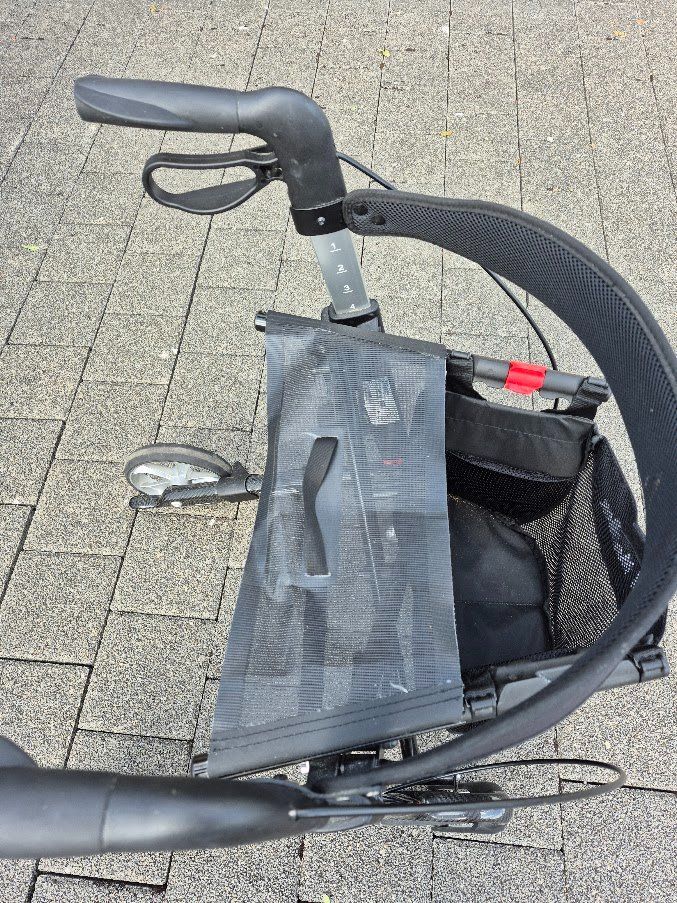 Ausili per la deambulazione: Rollator aus Carbon – Usato da Fischbach LU venduto da Minka09 3