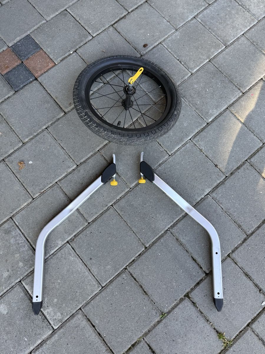 Burley Rimorchi: Burley D’Lite X Double + Jogger Kit Double – Usato da Aeschlen venduto da Geppi87 5