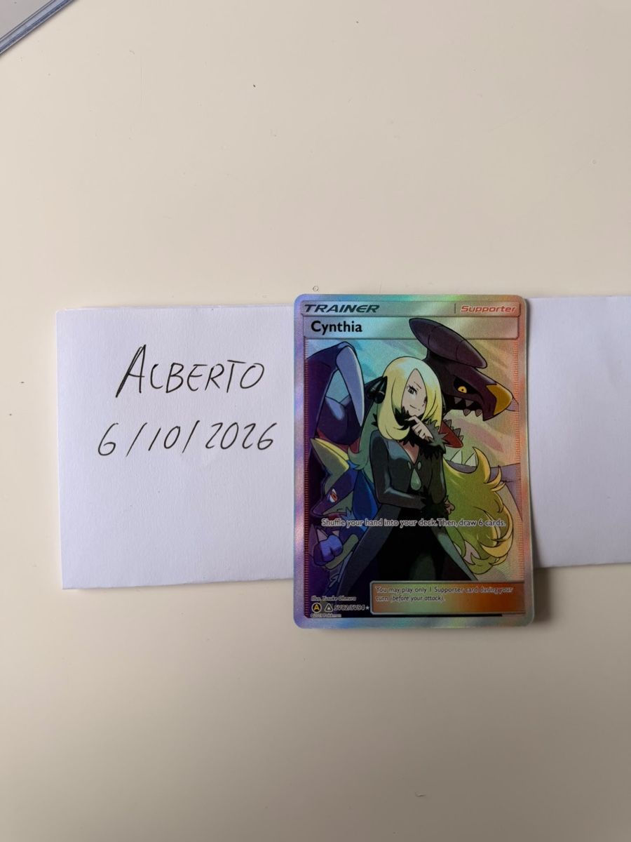 Cartoline: Pokemon Cynthia  – Nuovo (secondo la descrizione) da Giubiasco venduto da com_9bn8