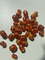 Geschliffene Bernstein Kugeln ca. 100g