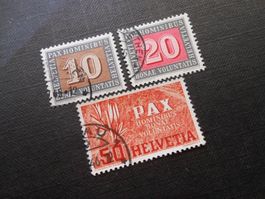 CH Z 263/264/267 - PAX  1945 - CHF 33.80