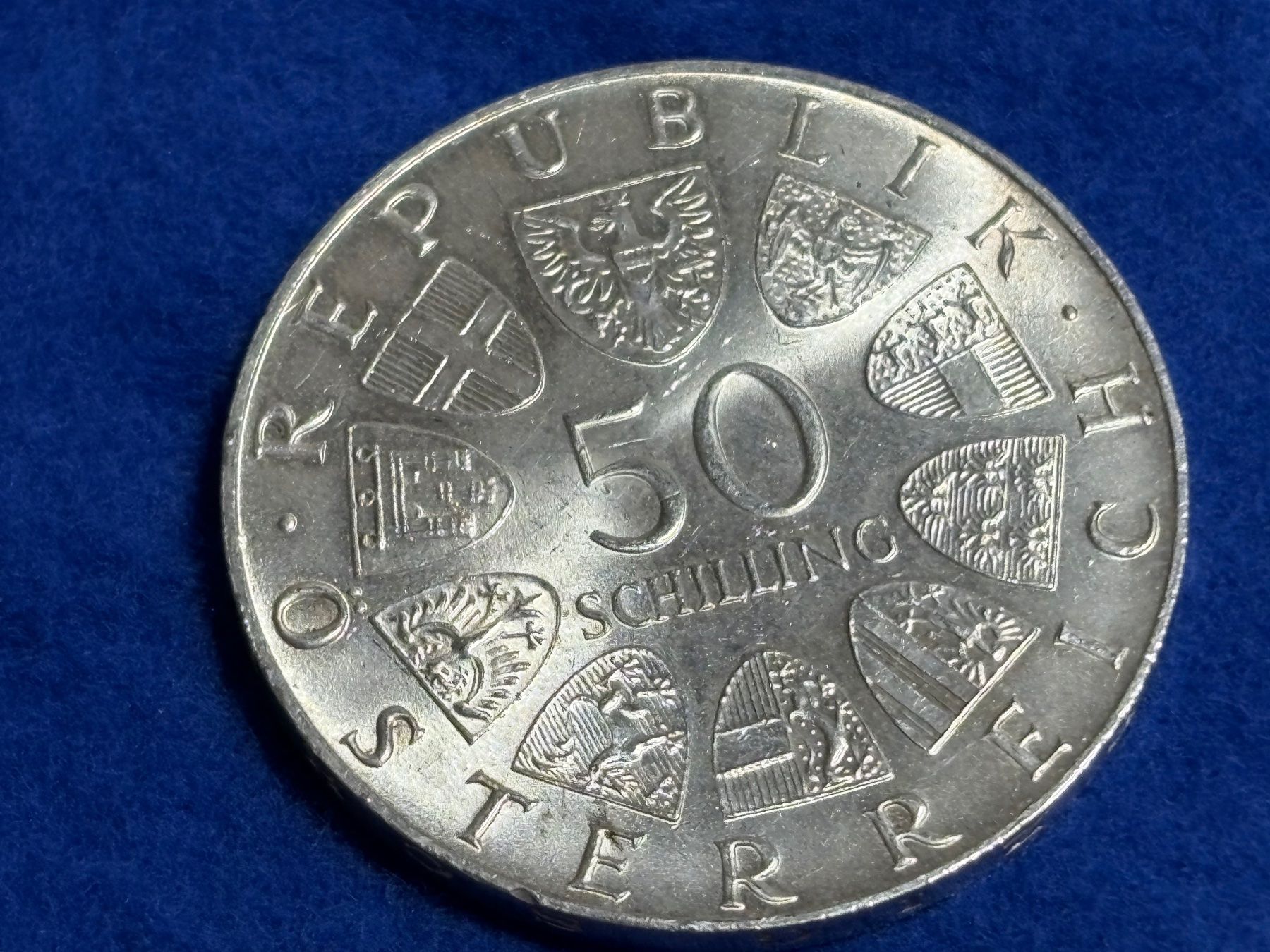 Alle Münzen: 50 Scilling 1973 – Gebraucht aus St. Peterzell von verena40 1