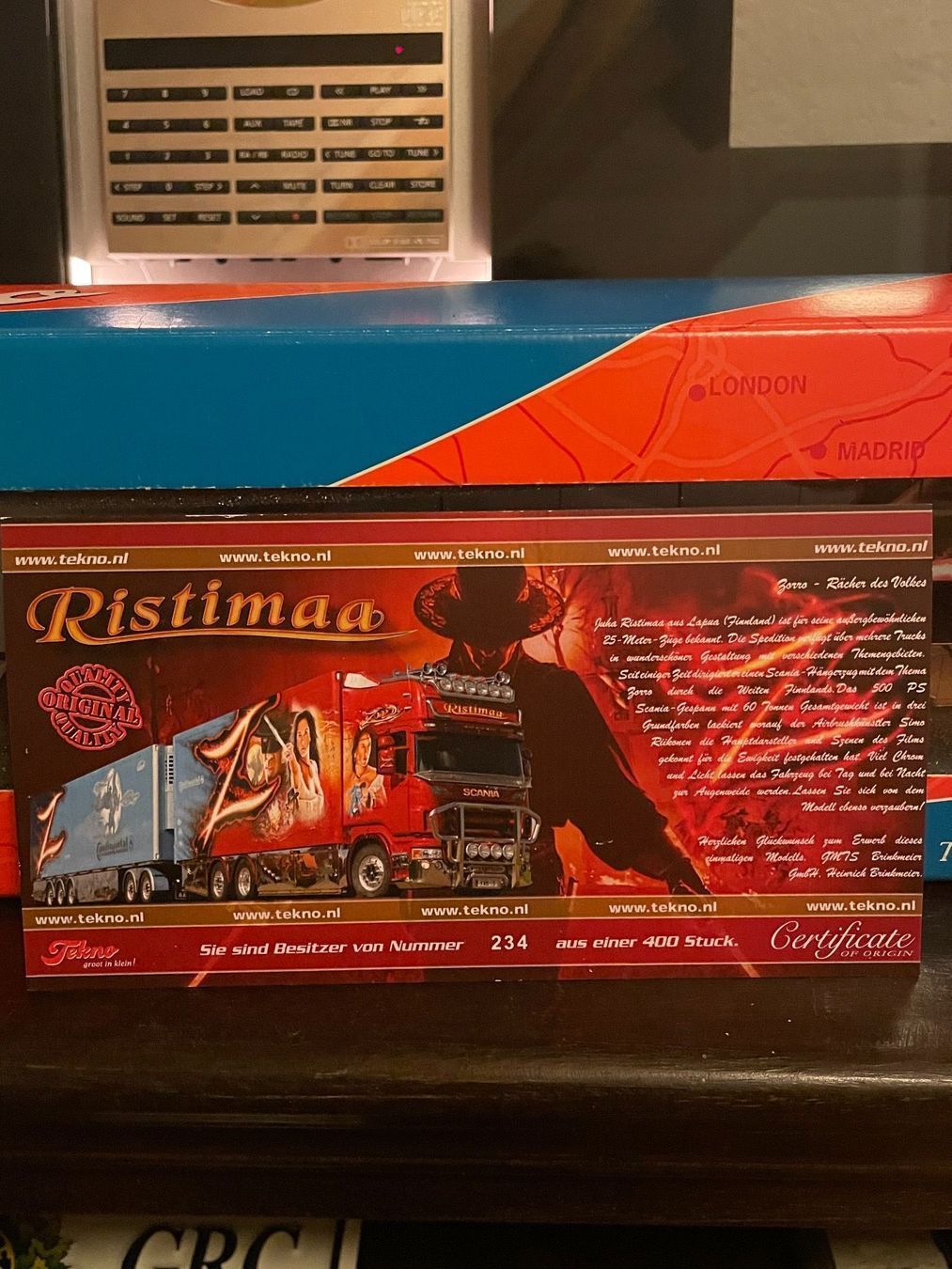Tekno Modellbausätze & Standmodelle: Tekno scania ristimaa – Neu und originalverpackt aus Winkel von Blicki26 5