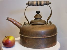 Alter Simplex Patent Kupferkessel England 1930er