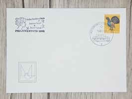 CL13 Enveloppe + Timbre Suisse 1963