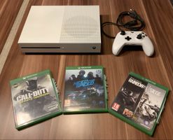 Xbox One S Konsole, 1x Controller & 3 Spiele - Guter Zustand