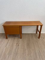 Vintage Mid Century Schreibtisch mit Rollladentür