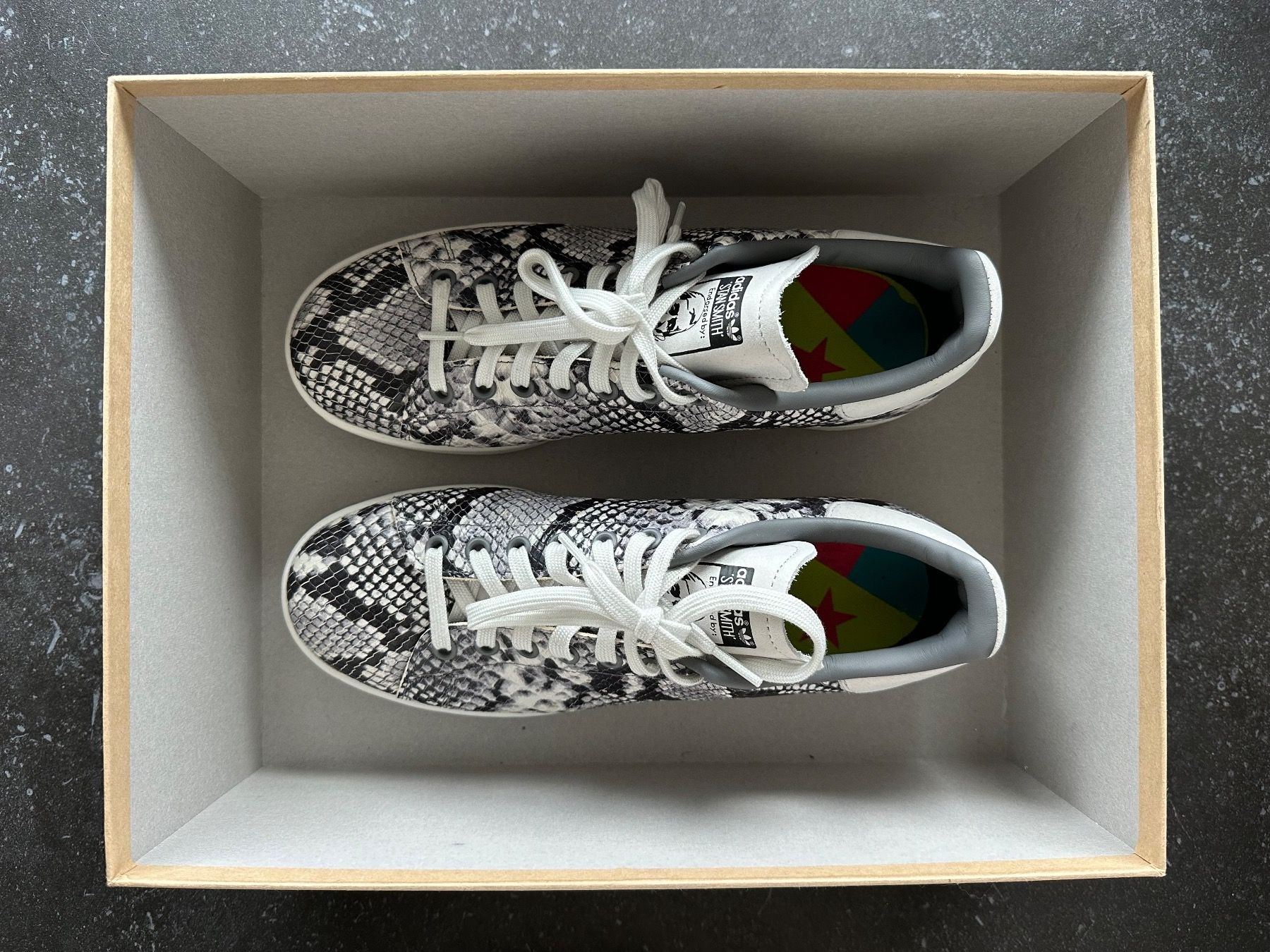Adidas Scarpe da uomo: Rare Stan Smith Snakeskin – Nuovo e nell'imballaggio originale da Genève venduto da SRettore