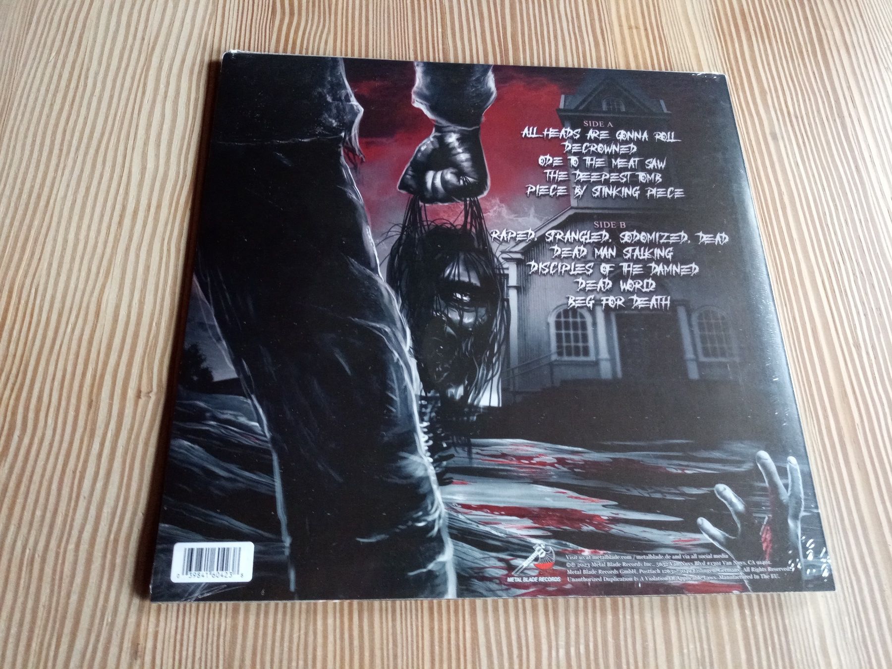 Schallplatten: Vomitory-All Heads Are Gonna Roll 12'' Splatter Vinyl LP – Neu und originalverpackt aus Brienz BE von INTERNALFIRE 1