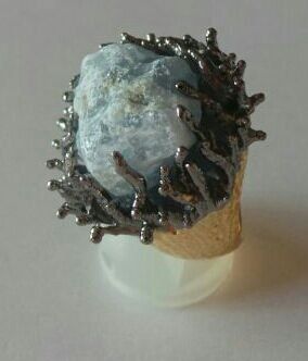 Ringe: Aquamarin ungeschliffen Ring – Neu (gemäss Beschreibung) aus Zürich von adriben 4