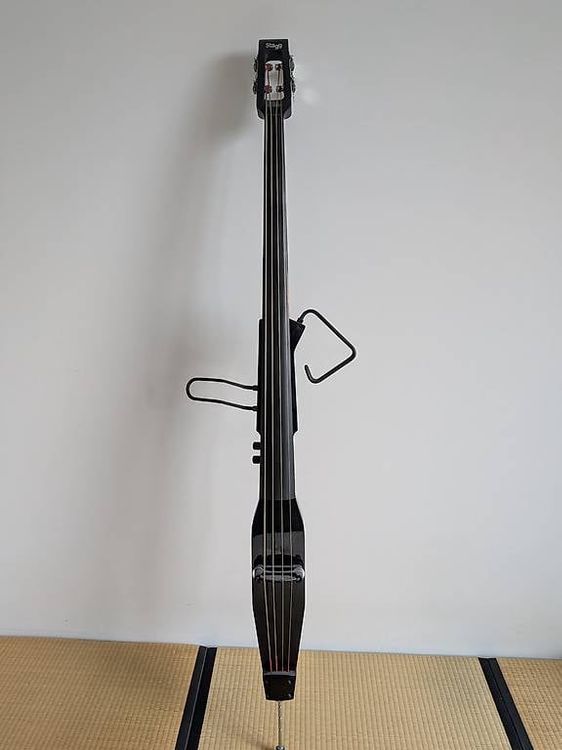 Stagg EDB-3/4 MBK Electric double bass (Metallic Black) (Gebraucht) in ...