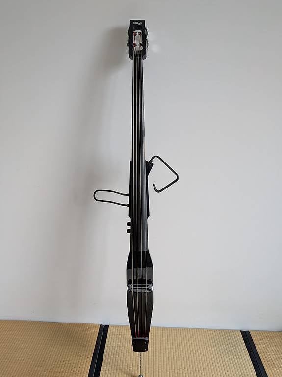 Stagg EDB-3/4 MBK Electric double bass (Metallic Black) (Gebraucht) in ...