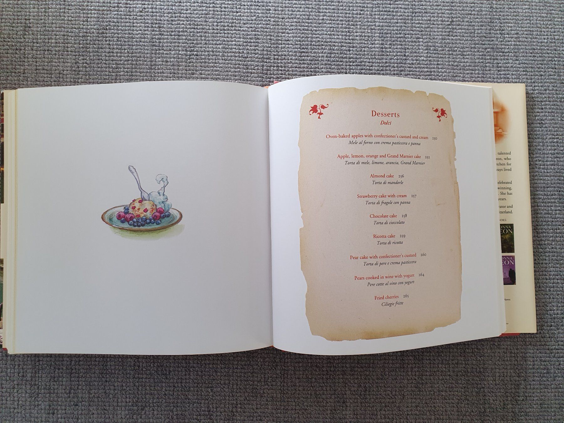 Libri: Brunetti's Cookbook/Roberta Pianaro+Donna Leon – Usato da Glattfelden venduto da sessa123 4