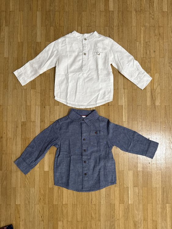 Lotti & Set di vestiti: Lot de 2 chemises manches longues, taille 86, 2 ans. – Nuovo e nell'imballaggio originale da Chêne-Bourg venduto da Dr_resell_Geneva