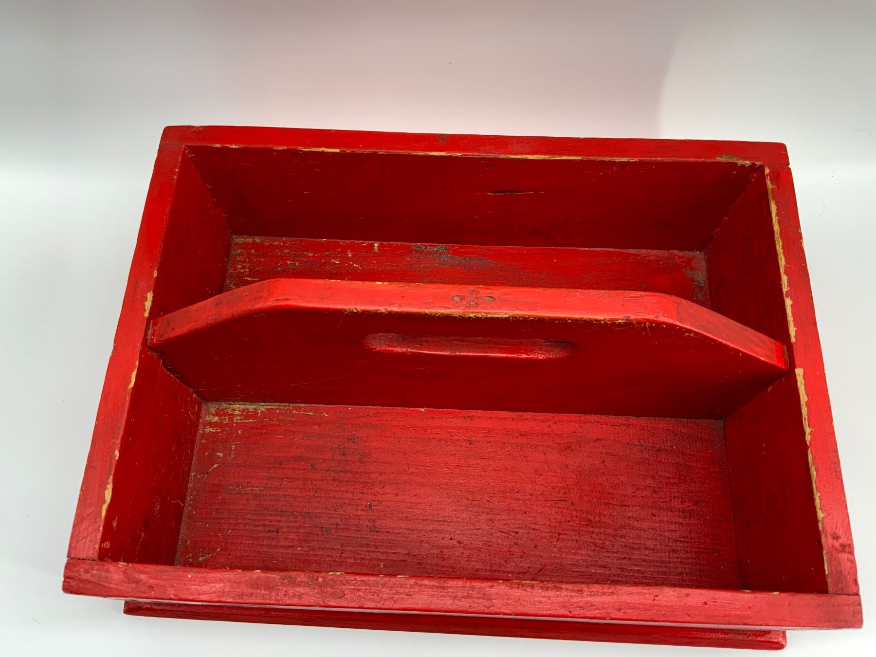 Casse di trasporto: Schuhputzkiste Holz rot – Usato da Erlach venduto da silvia3235 2