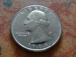 USA Quarter Dollar 1988