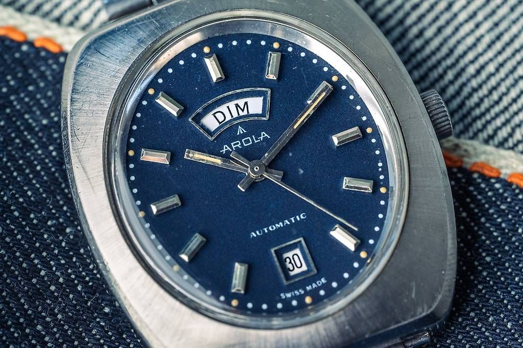 Orologi: Arola Day/Date cadran bleu – Usato da Genève venduto da jon_wy77 3
