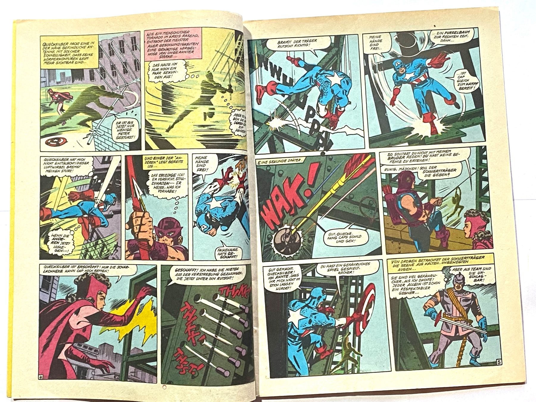 Fumetti: Die Ruhmreichen Rächer Marvel Williams, Nr. 19 Vintage Comic – Usato da Zuerich venduto da SonderArt-Wertgut 4