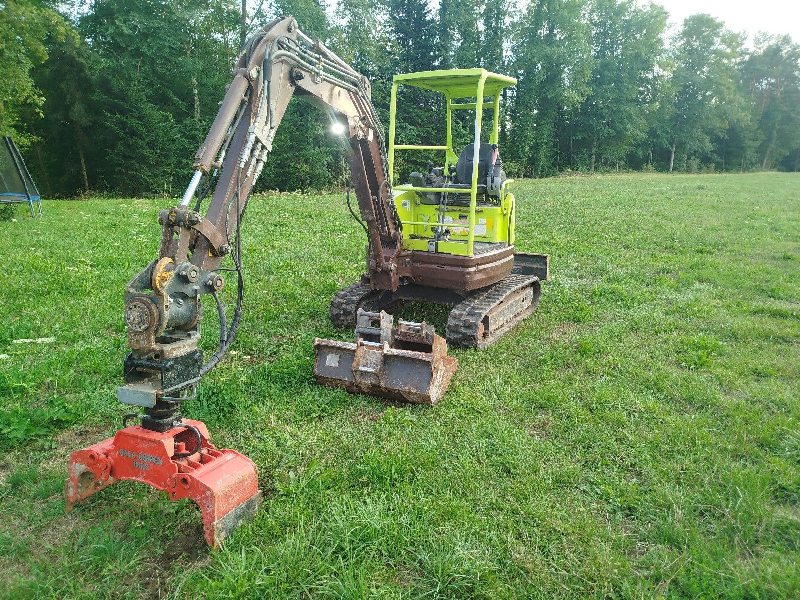 Excavateurs: 2.5t menzi Bagger – D'occasion à Lippoldswilen par bischounterwegs 4